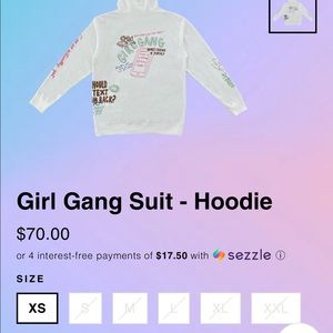 Lonely Ghost Girl Gang Hoodie